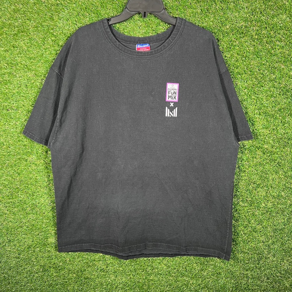Champion Graphic T Shirt XL Black Disorderly Conduct By‎ A Party Animal Tee